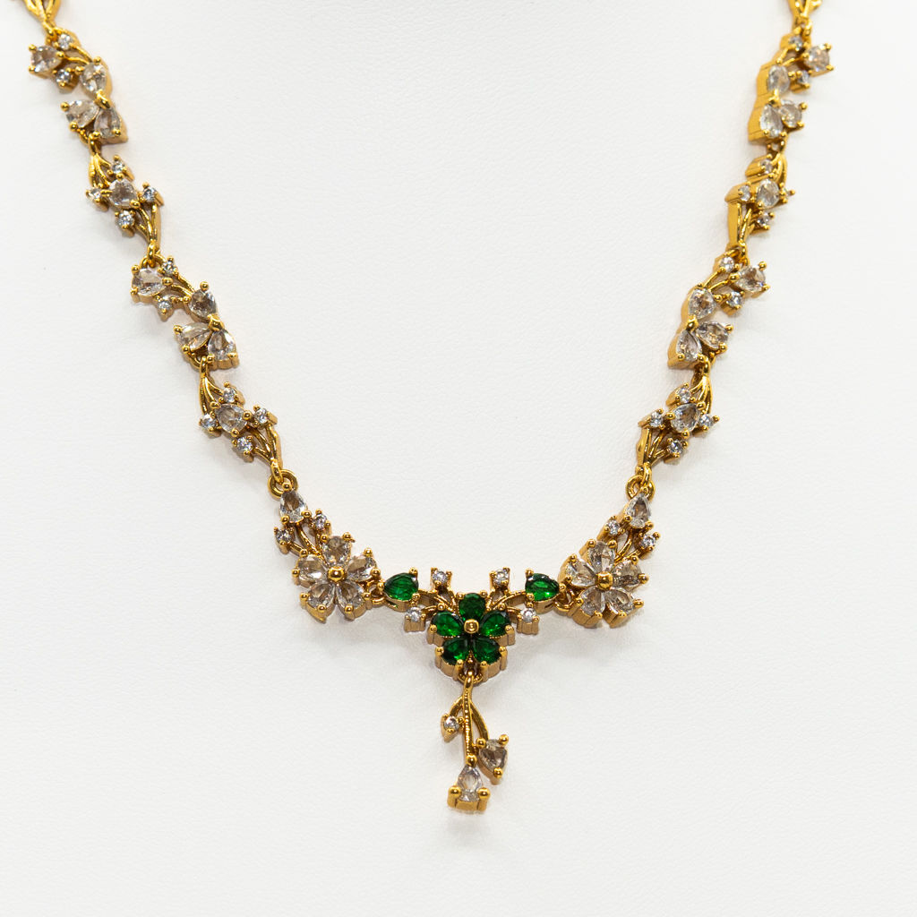 Emerald Dewdrop Necklace