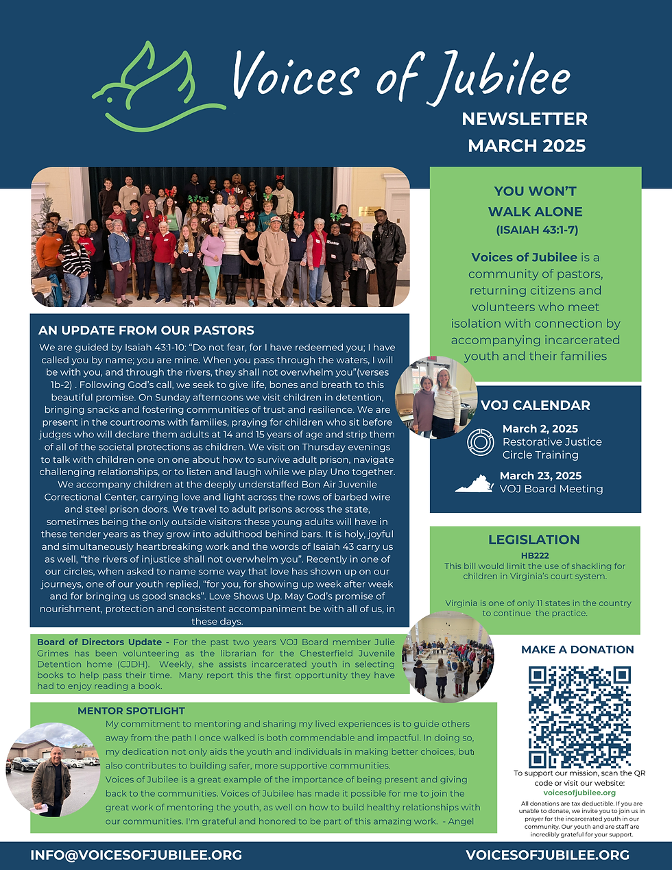 Building Hope - March Newsletter