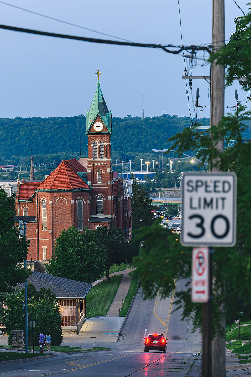 Going to work in Dubuque Iowa