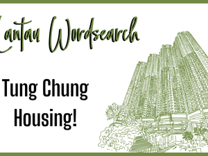 Lantau Wordsearch: Tung Chung Housing!