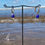 Thumbnail: Lapis lazuli earrings photographed on beach background