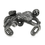 Thumbnail: Oxidised Sterling Silver Octopus Cuff – Adjustable Unisex Statement Bangle