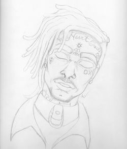 Drawing of Lil Uzi Vert