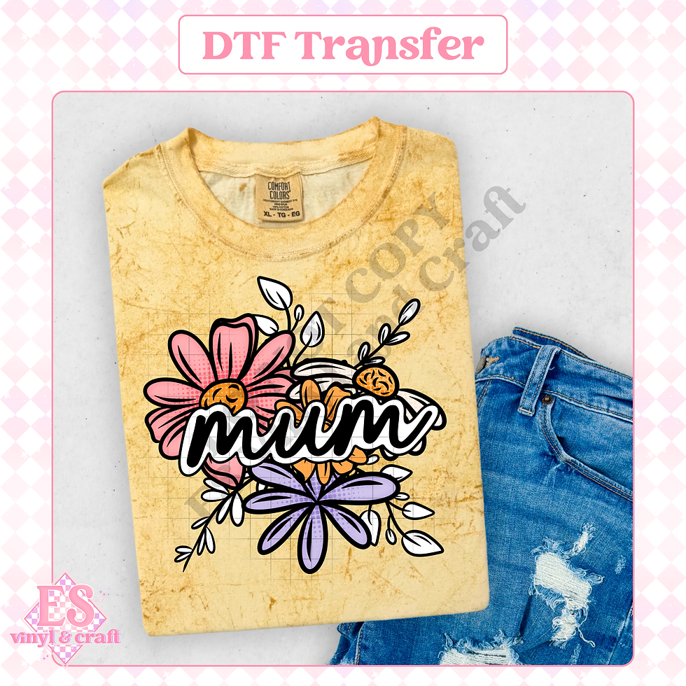 Mum or Mama (2 Options) - DTF Transfer