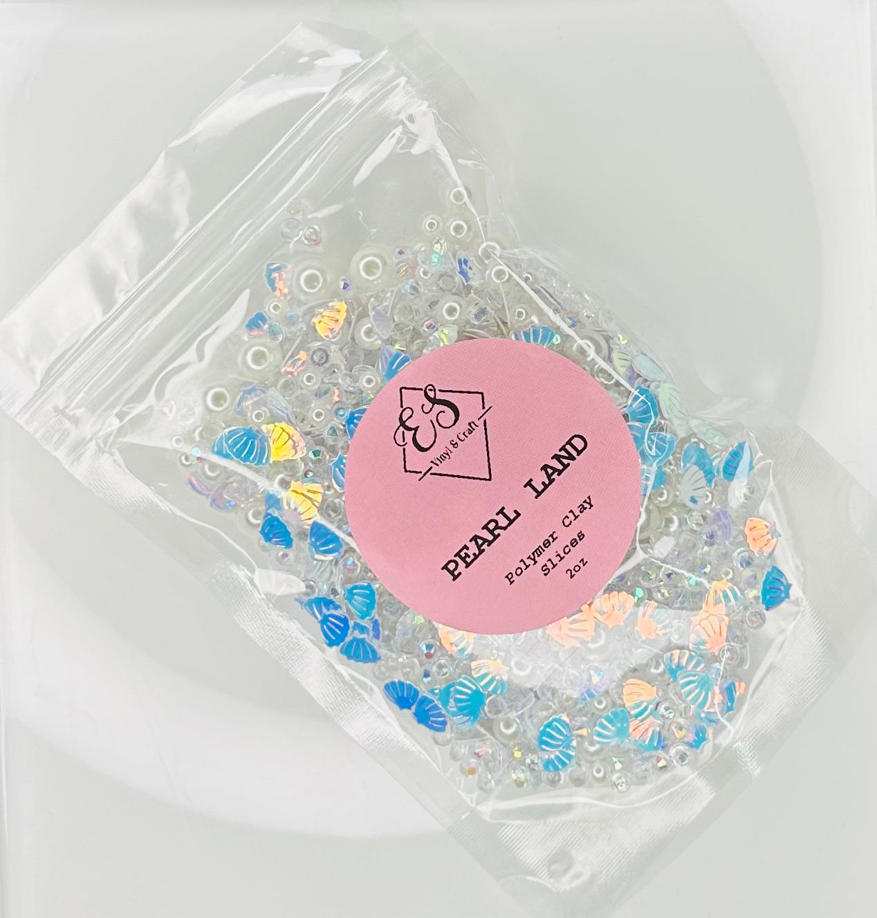 Pearl Land - Polymer Clay Slices