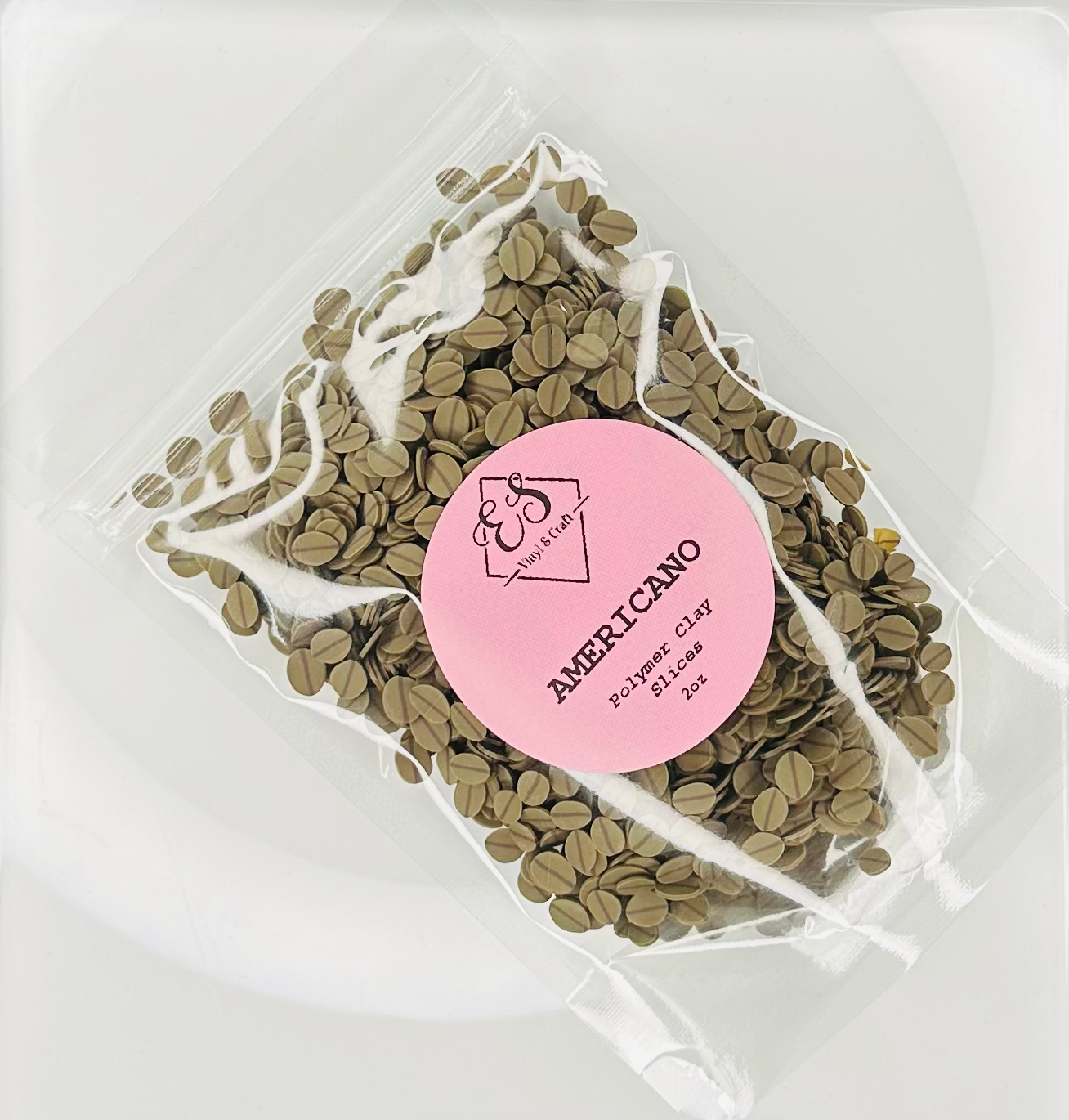 Americano - Polymer Clay Confetti