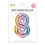 Thumbnail: Multicoloured Foil Number Balloon 65cm