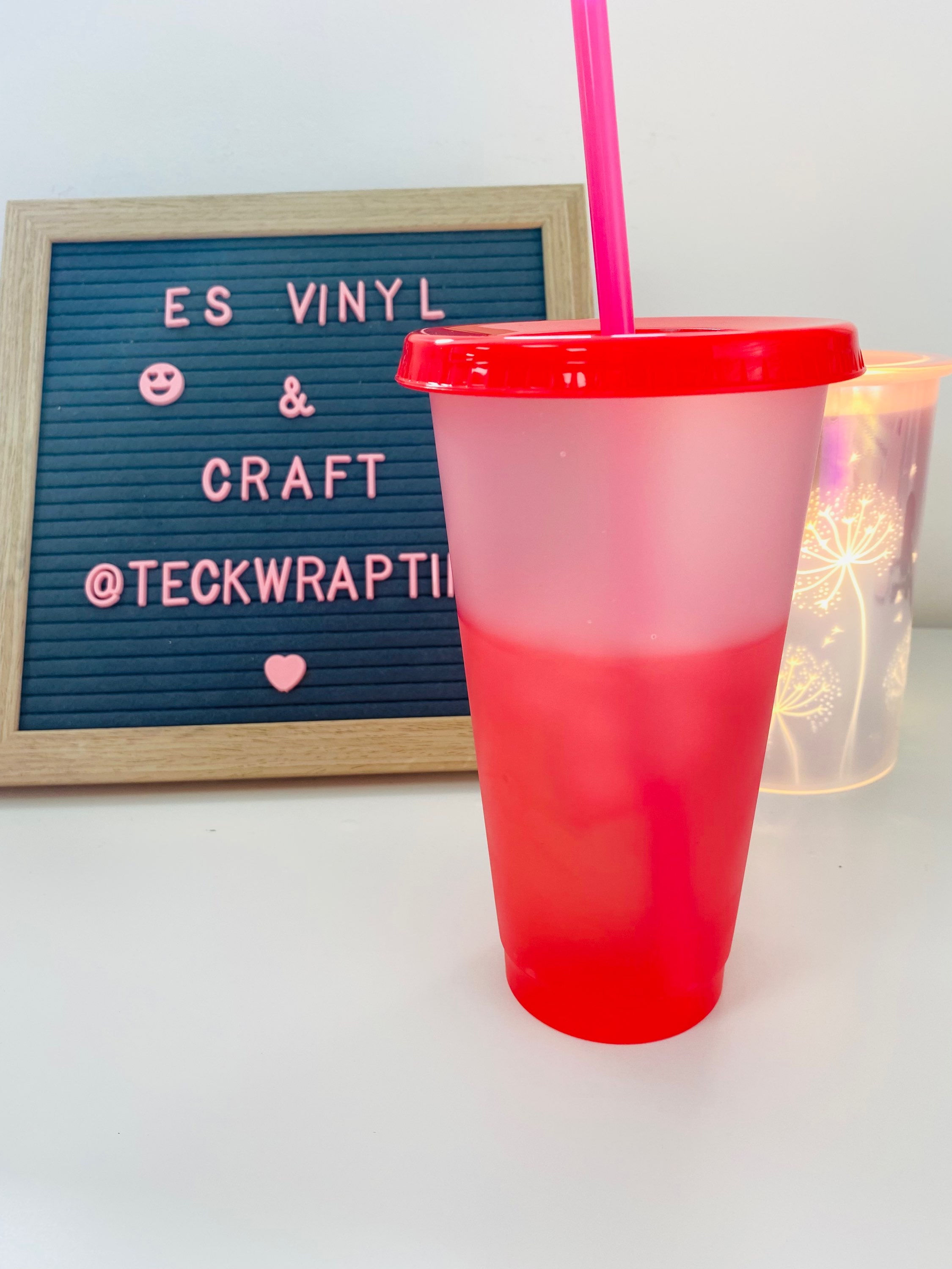 Cold Colour Change Cups 24oz 