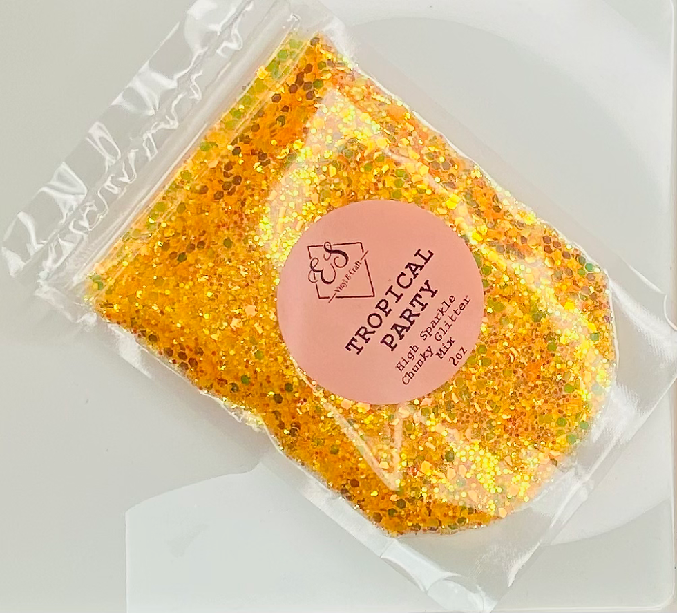Tropical Party - High Sparkle Chunky Glitter Mix