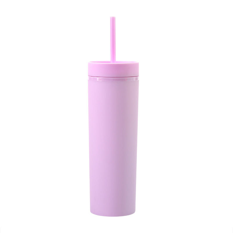 Thumbnail: Matte Skinny Tumblers Double Wall 16oz (Letters A - Y)