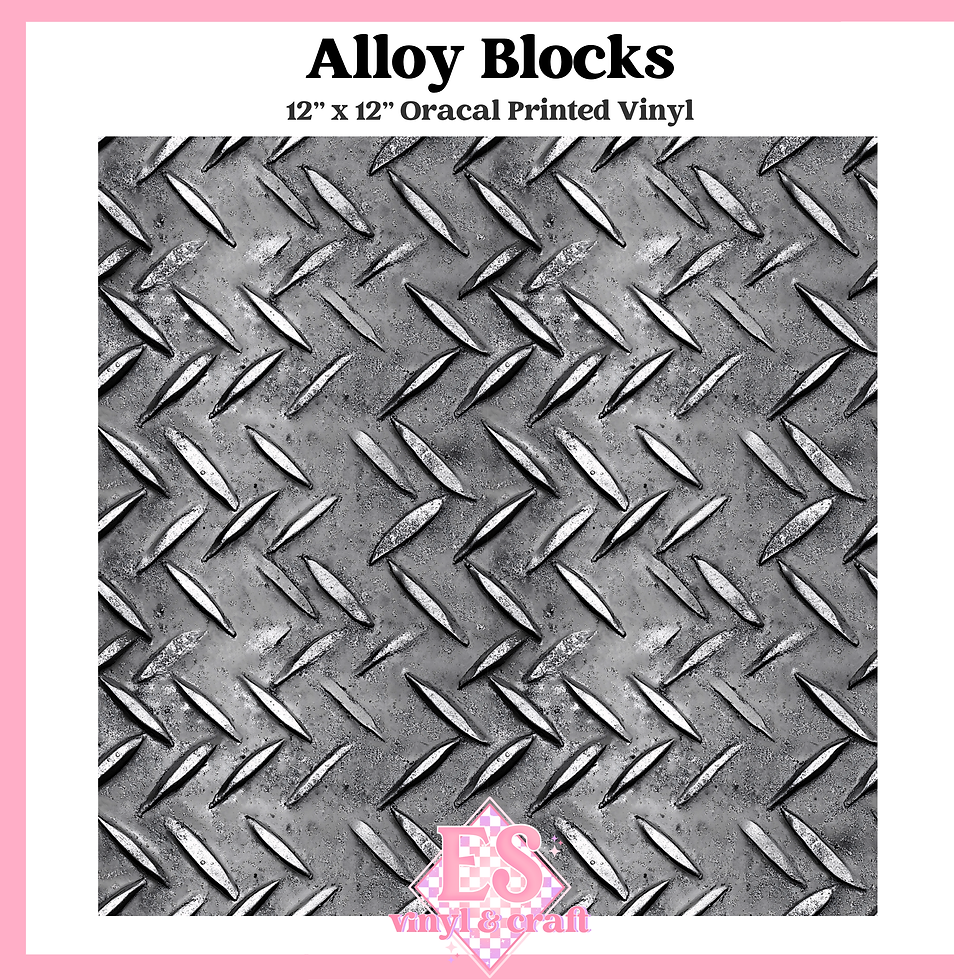 Thumbnail: Engineered Steel Collection - 12" x 12" Sheet (10 Different Designs)