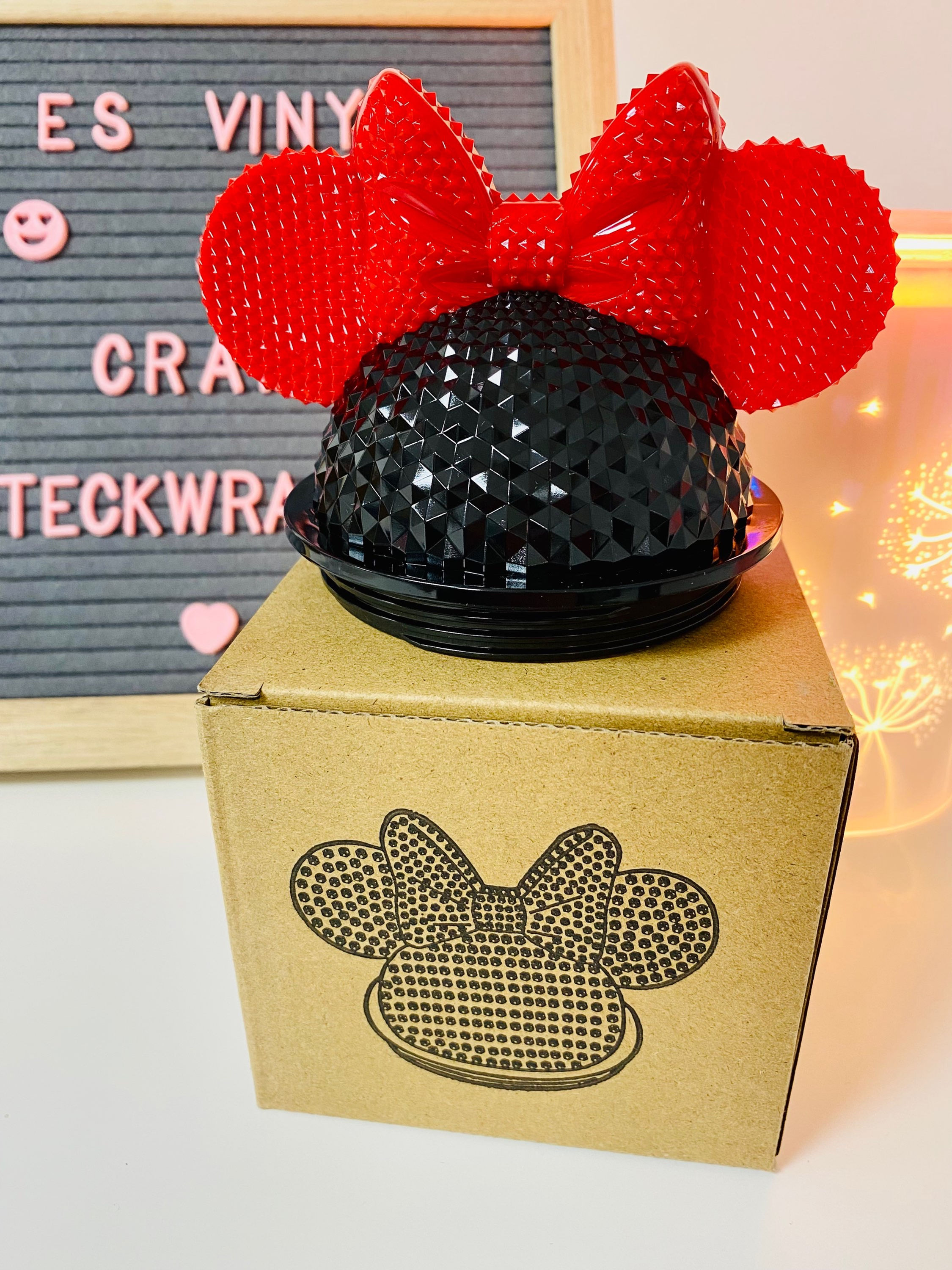 Mouse Ears Snowglobe Lid
