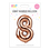 Thumbnail: Rose Gold Foil Number Balloon 65cm