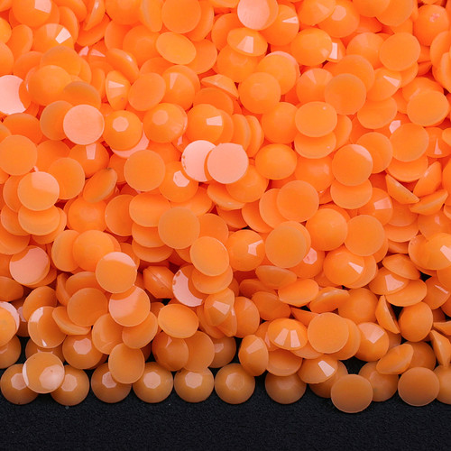 Satsuma Jelly Solid Rhinestones (3mm, 4mm & 5mm) ES Vinyl & Craft Ltd