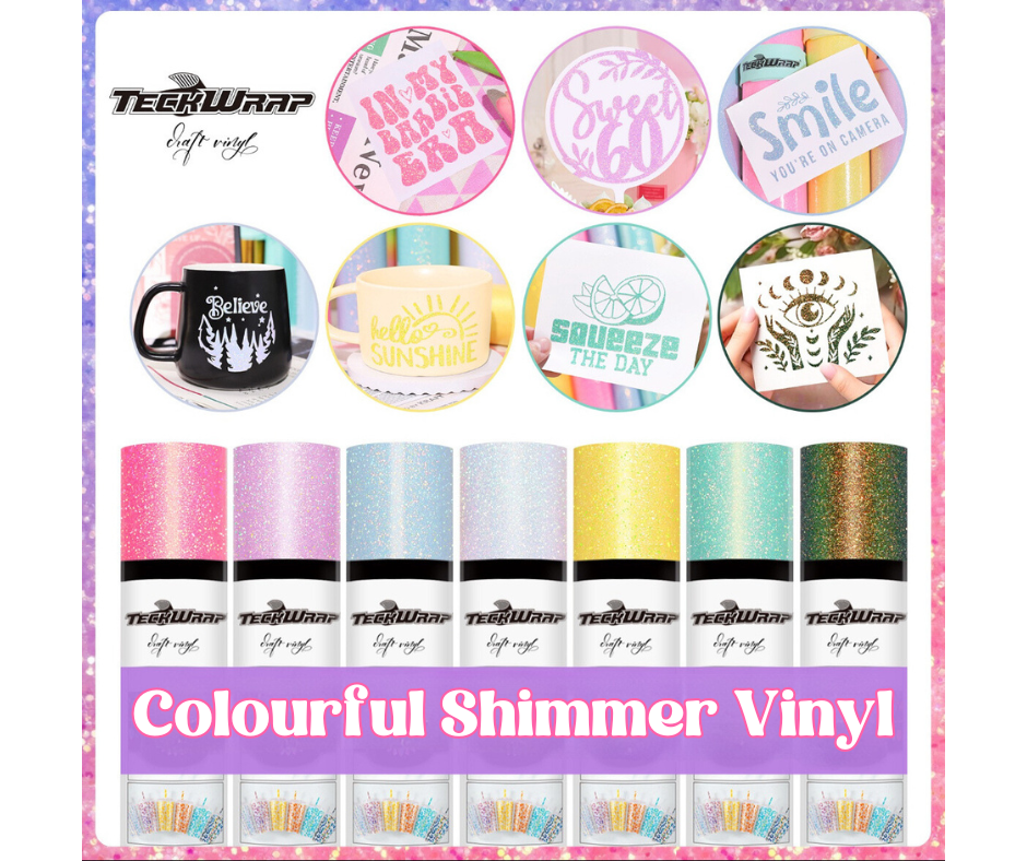 Teckwrap Colourful Shimmer Adhesive Vinyl