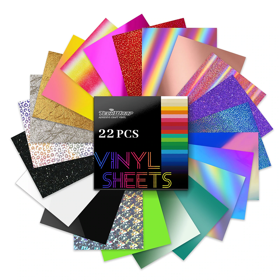 Teckwrap Self Adhesive Vinyl - Starter Pack