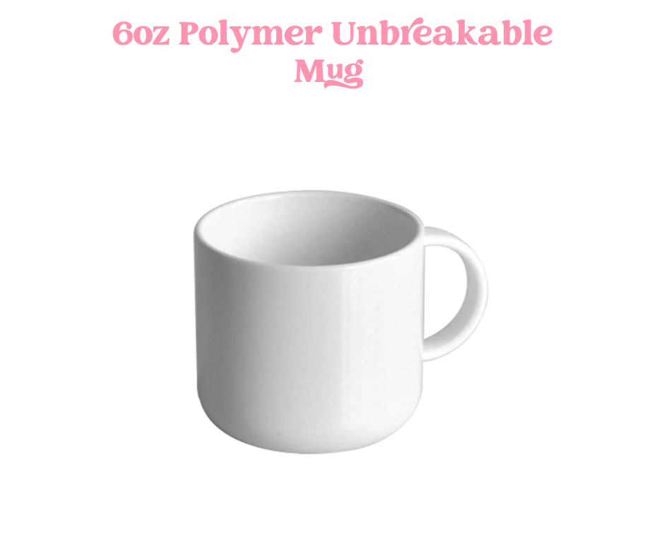 6oz Polymer Sublimation Mug