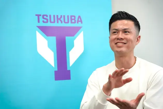チームの全体練習を短縮化した目的について詳しく話す池田監督 【筑波大学体育スポーツ局】