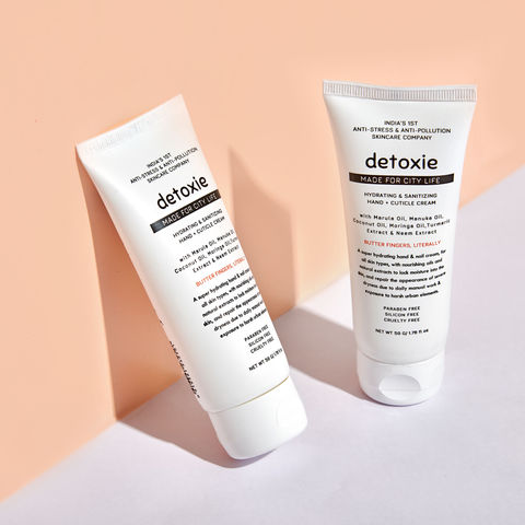 Nourish and shield your skin from pollutants with Detoxie's innovative skincare