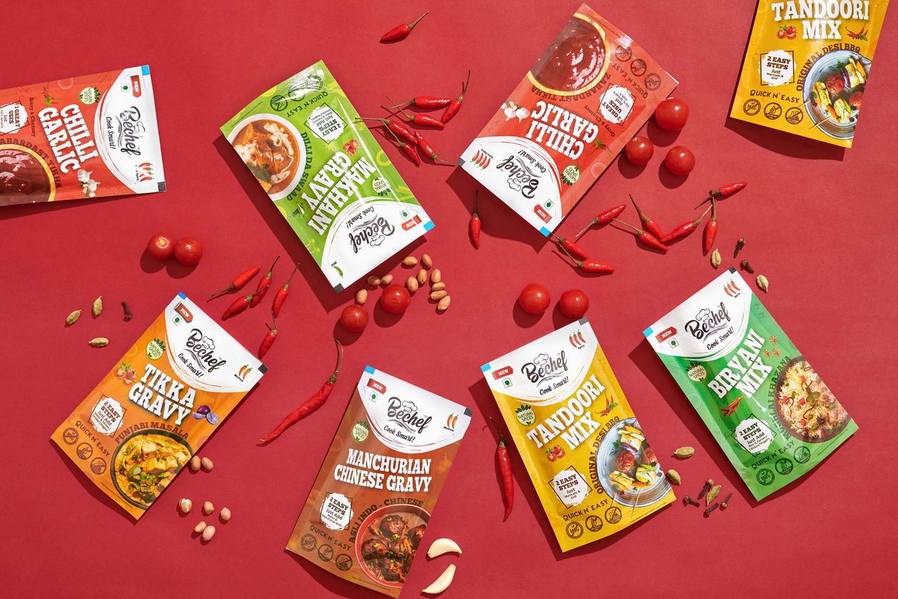 Add a touch of spice to your meals with Be Chef's delicious blends