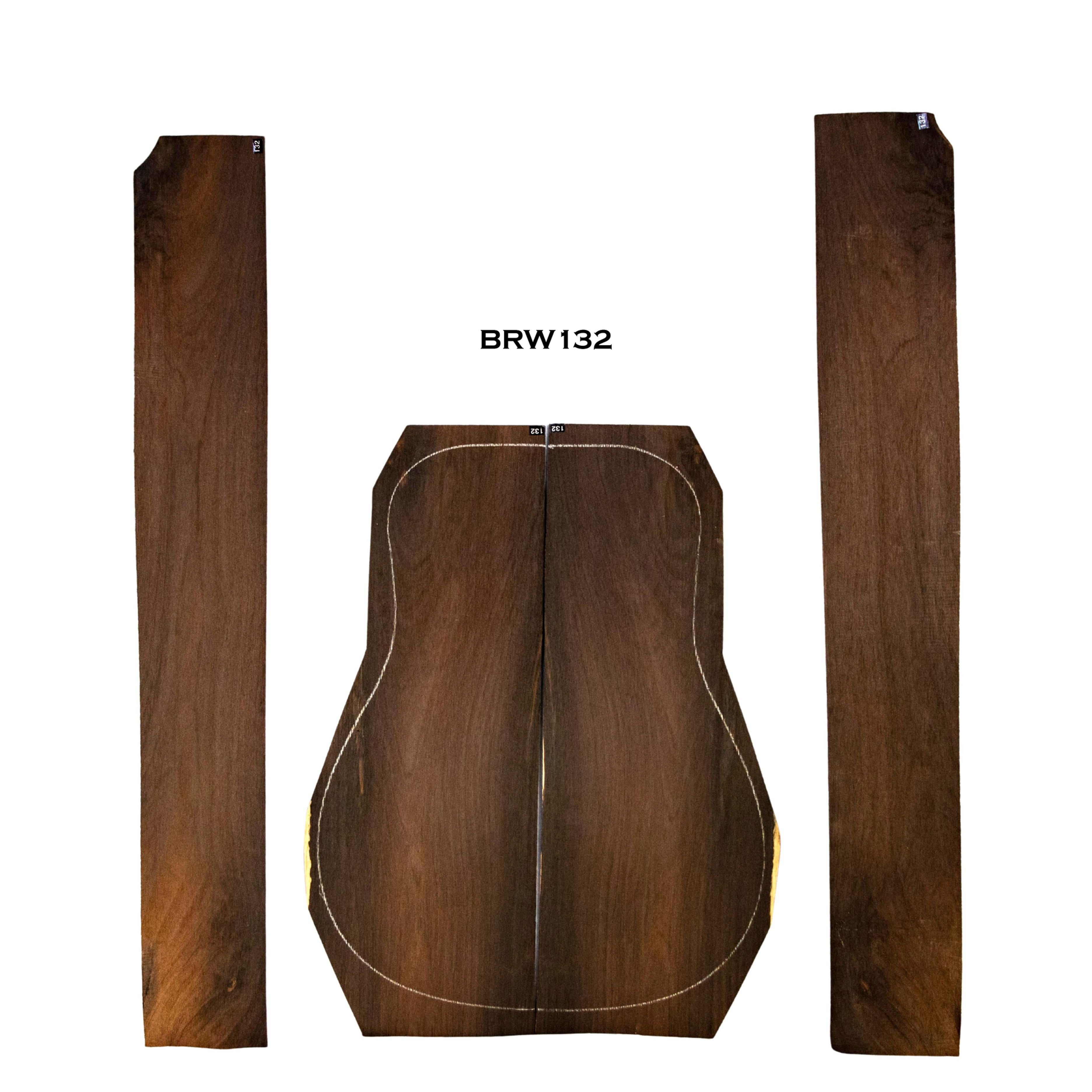 Brazilian Rosewood Back and Sides Set (132)