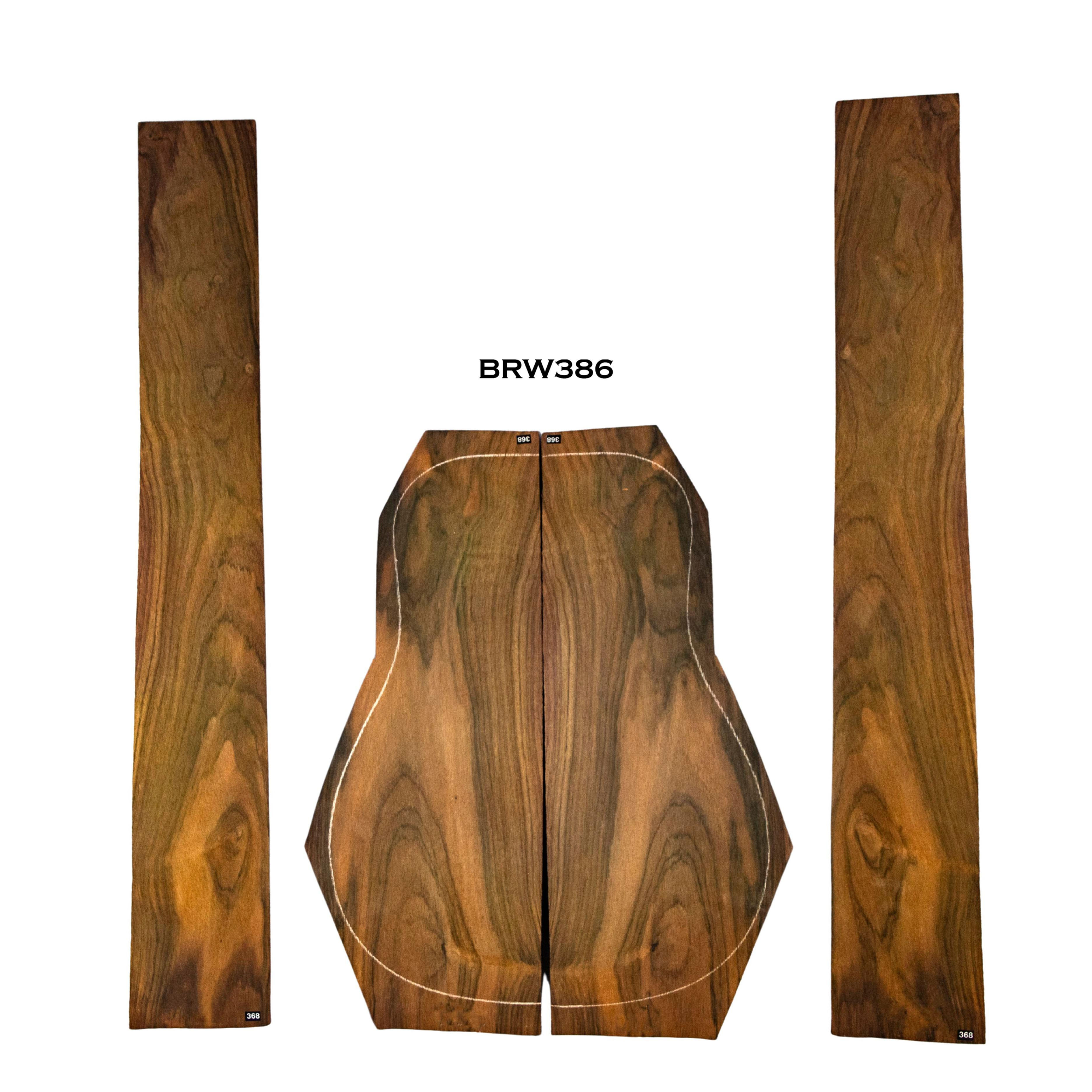Brazilian Rosewood Back and Sides Set (386)