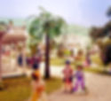 30-foot diorama of Calistoga in the 1860s.
