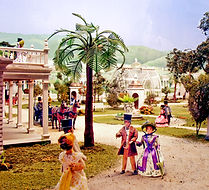 30-foot diorama of Calistoga in the 1860s.
