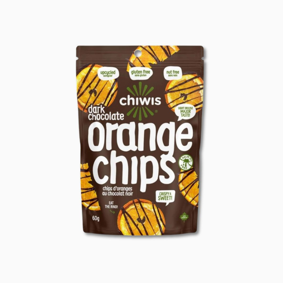 Chiwis dark chocolate orange chips