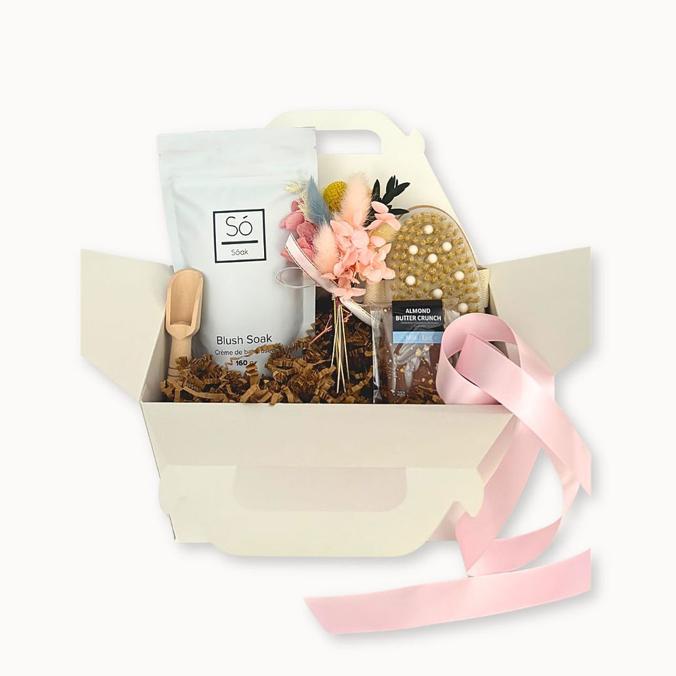 Thumbnail: relaxing gift box in white gable box