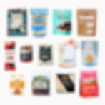 Contents of gourmet gift basket with includes lots of BC snacks, such as chocolates and cookies.