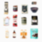 Gift basket filled with items from British Columbia, CA. Candle, pottery, snack items and hand towel.