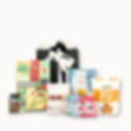 west coast gift bag snacks and notebook