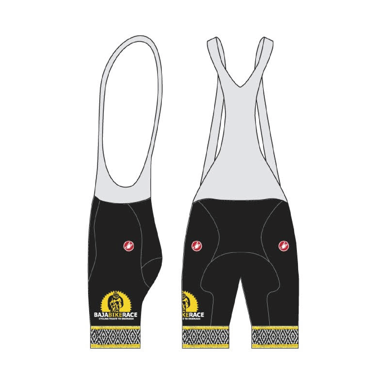 2019 Official Race Bib Shorts by Castelli