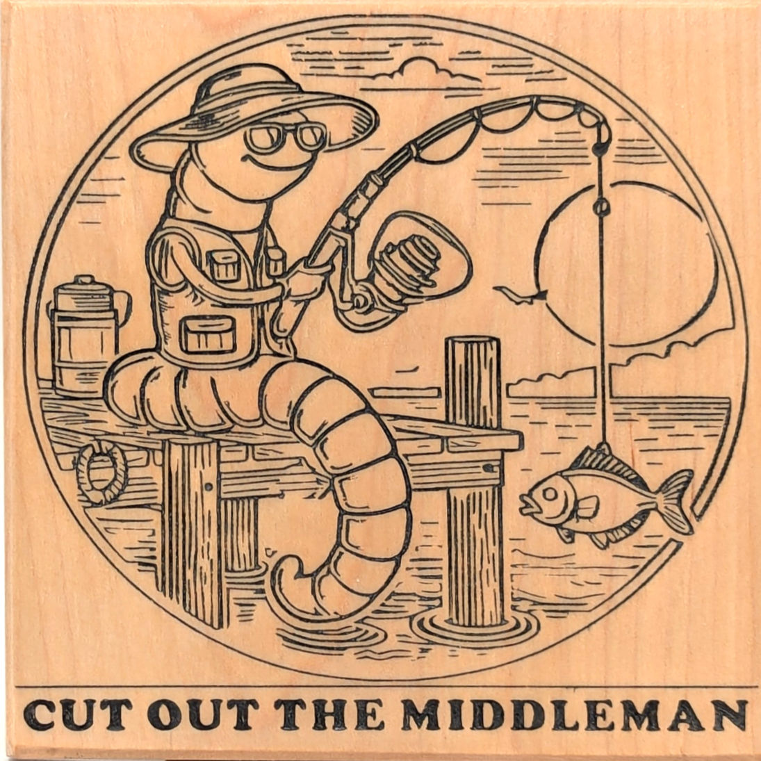 Cut Out The Middleman Worm