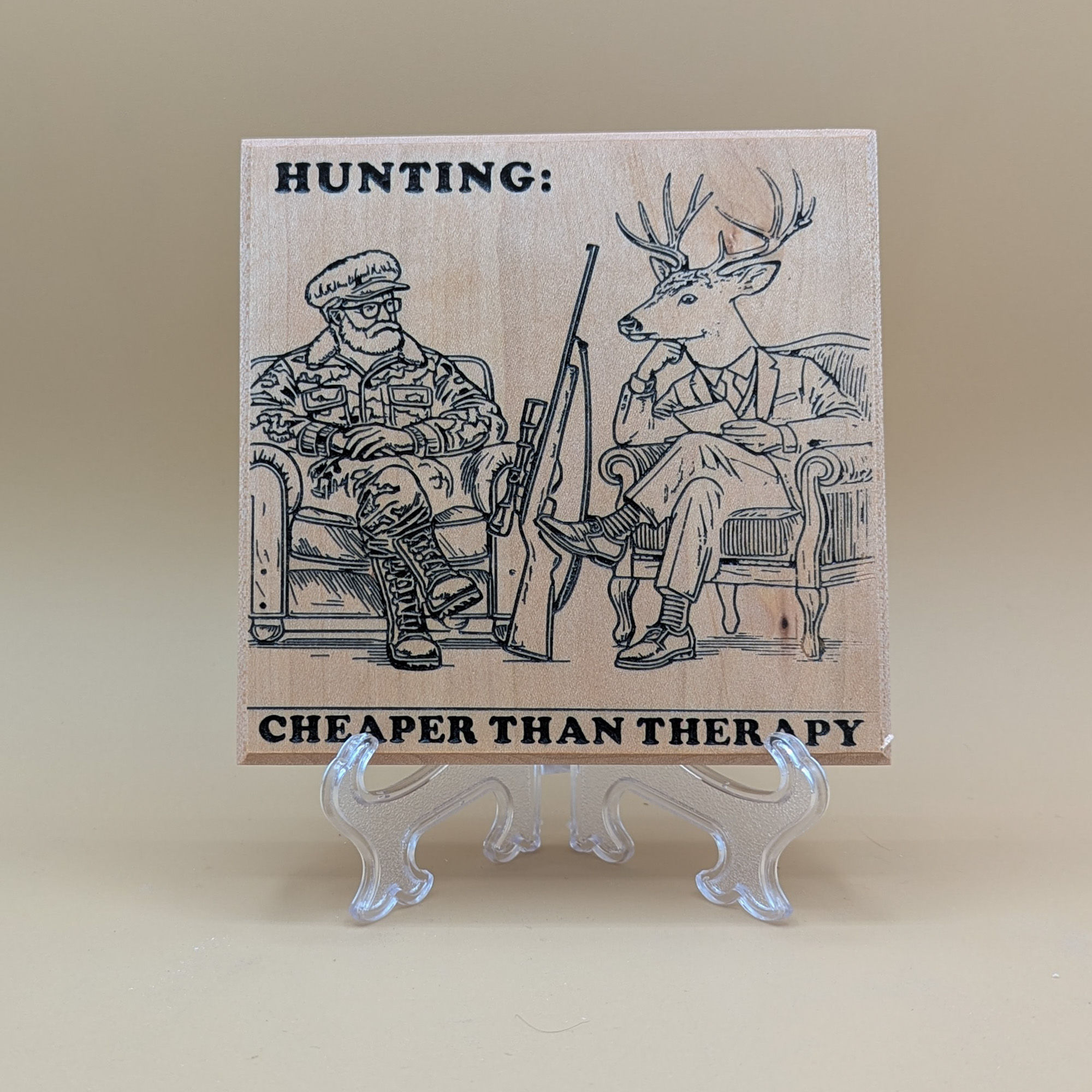 Hunting: Cheaper Than Therapy