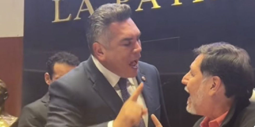 Alejandro Moreno Cárdenas y Gerardo Fernández Noroña.