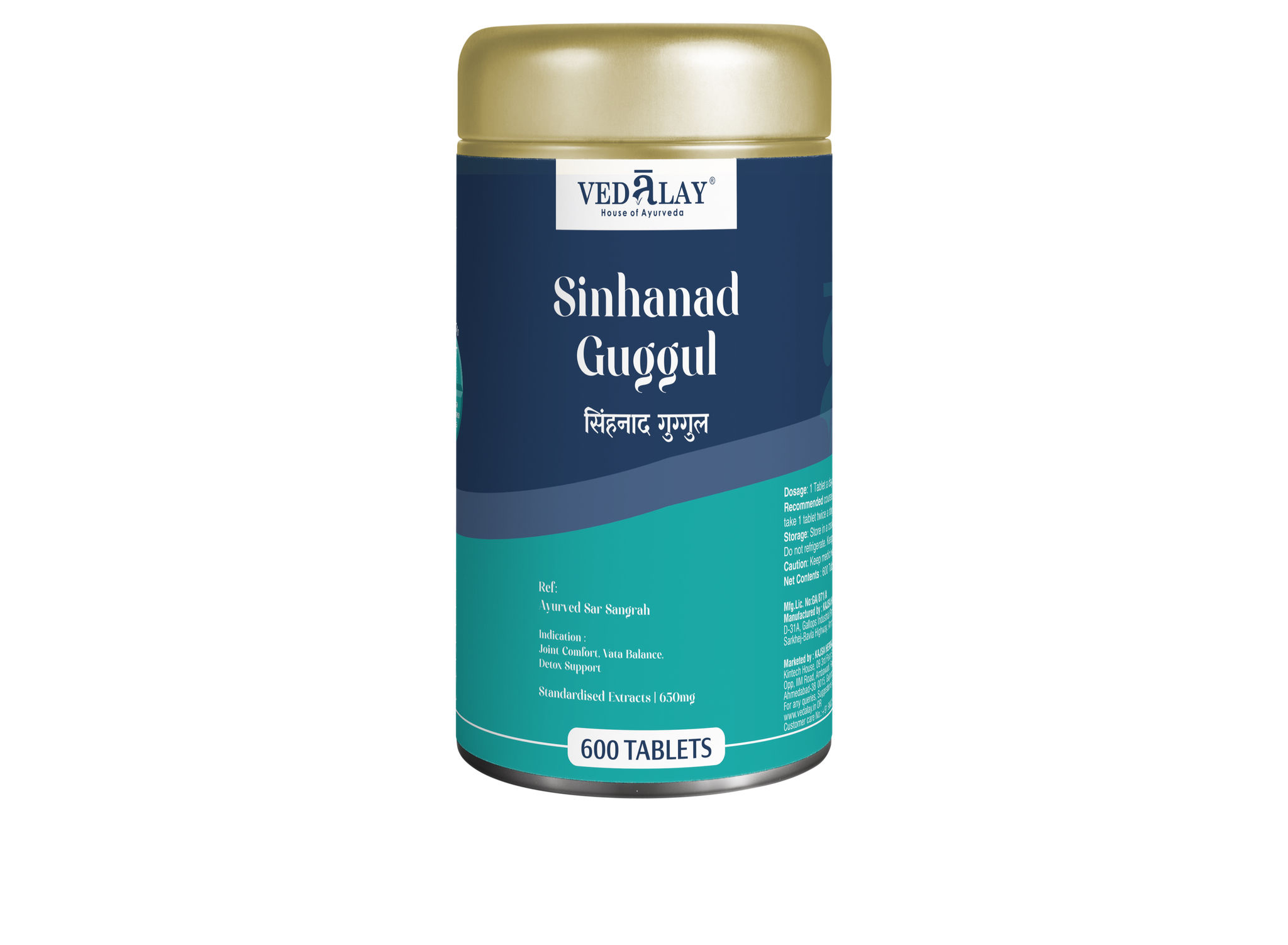Sinhanad Guggul TIN 600 TAB
