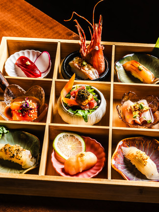 omakase sushi bento box 