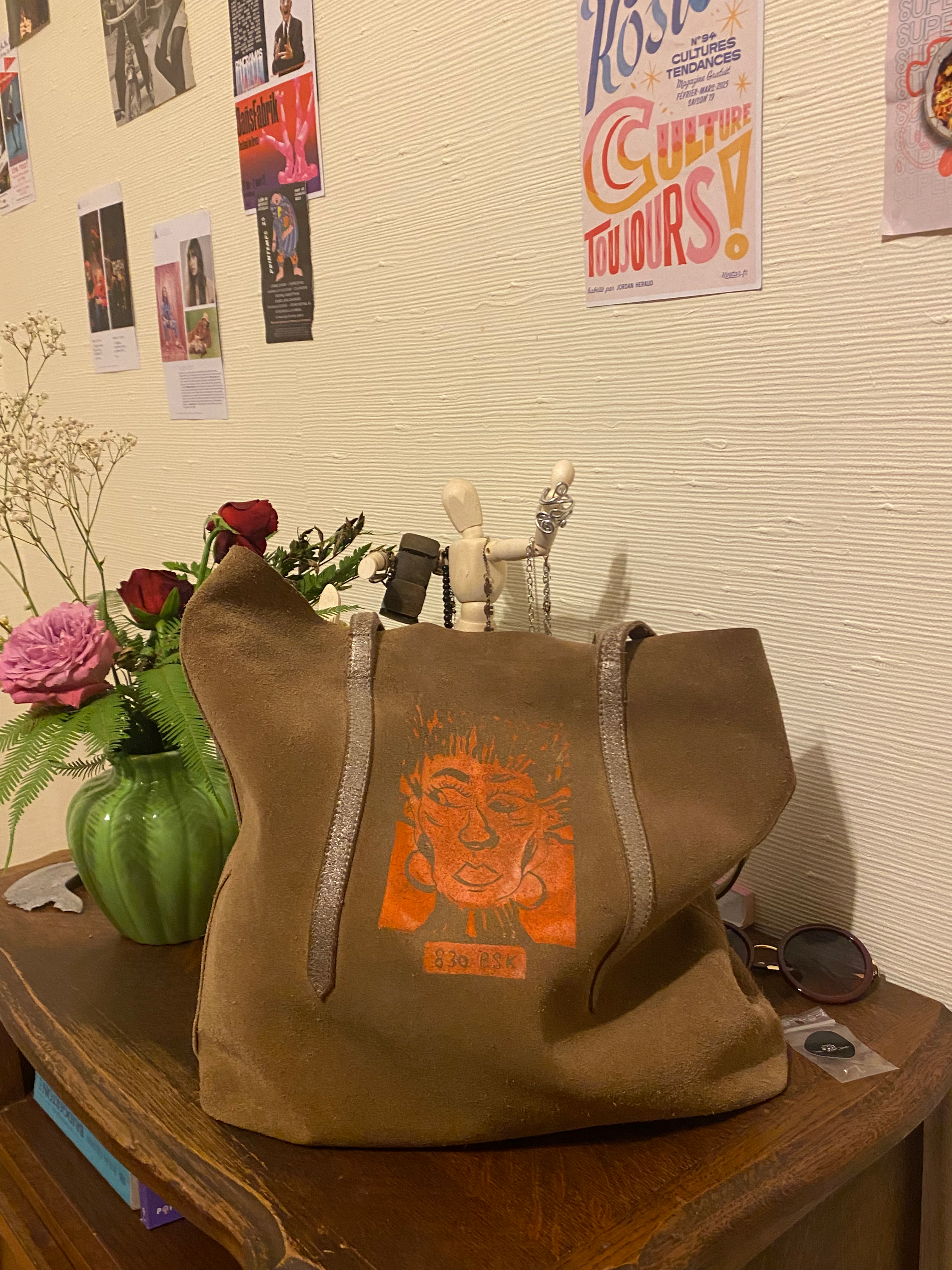 SAC TOT BAG RECTO VERSO LINO ⭐️ ~ LE SAC #1 ~