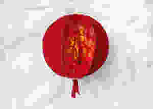 Zero waste chinese new year DIY red packet lantern