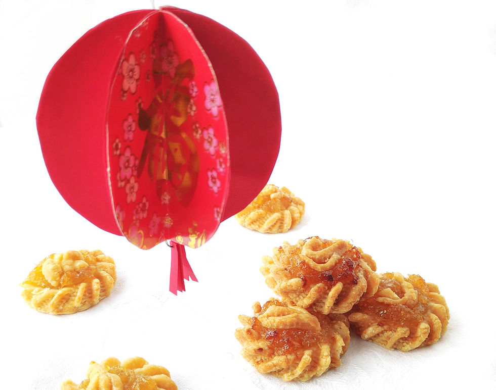 Zero waste chinese new year DIY red packet lantern