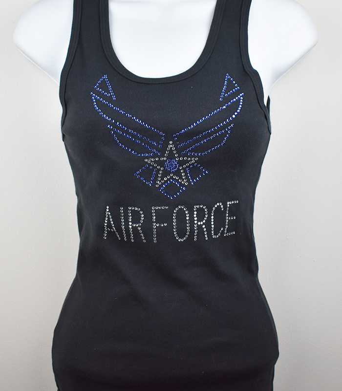 Custom Rhinestone Tank Tops
