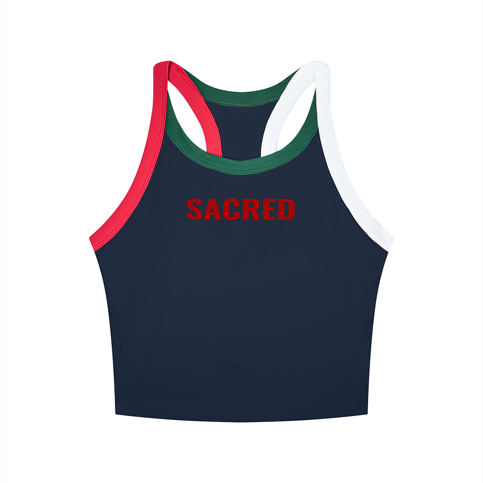 Thumbnail: Women’s Color Block Yoga Tank Top