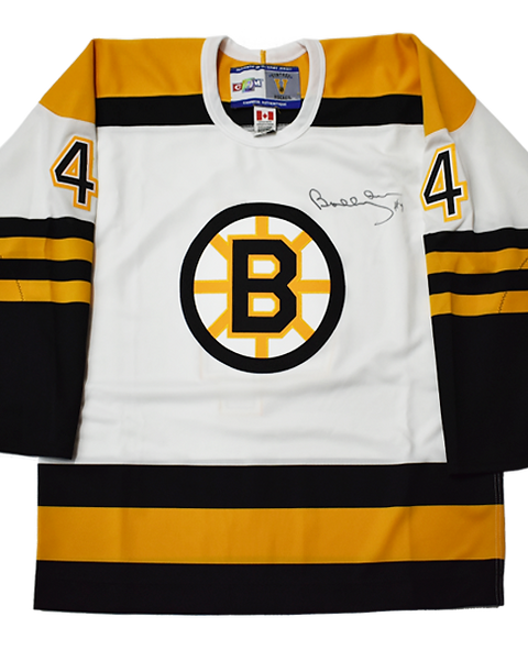 boston bruins white jersey