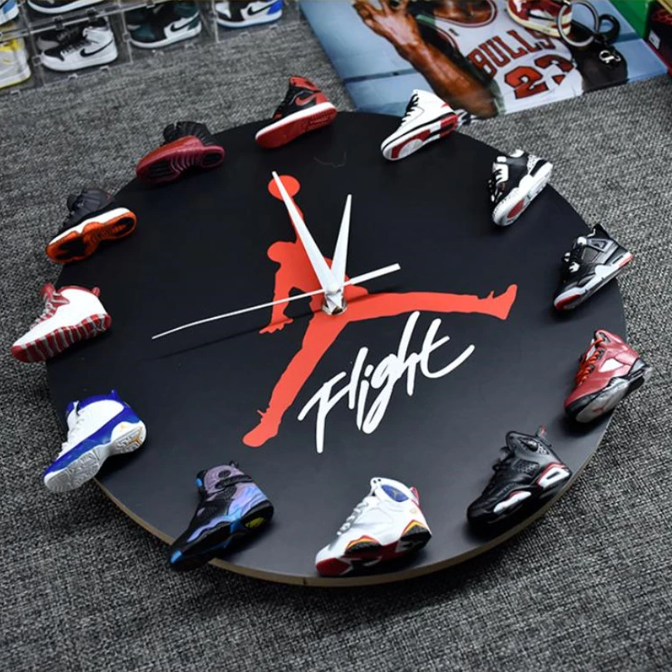 'Jordan's Flight' Clock