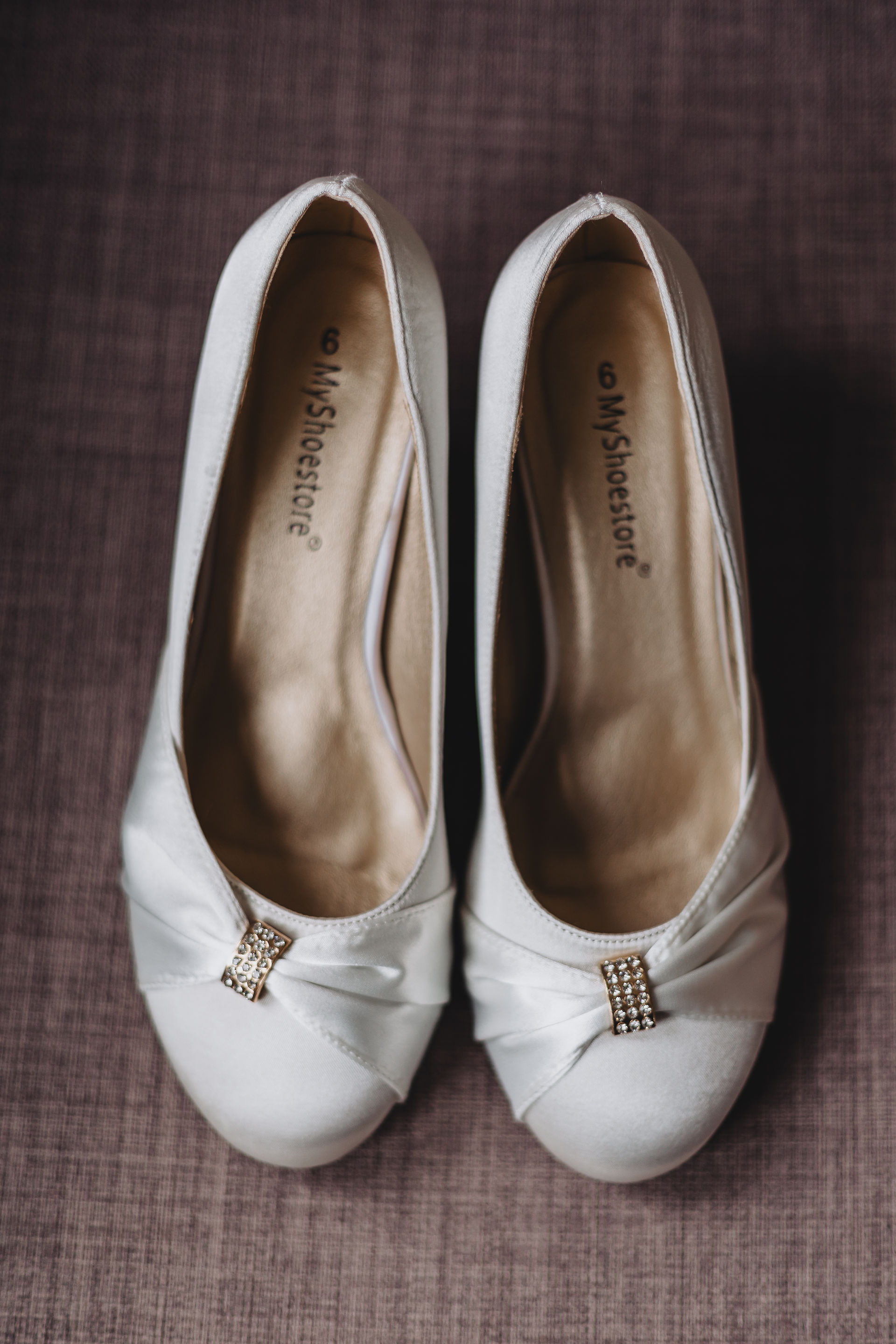 bridal shoes | summer wedding in Scotland | Olivia Hill Photography