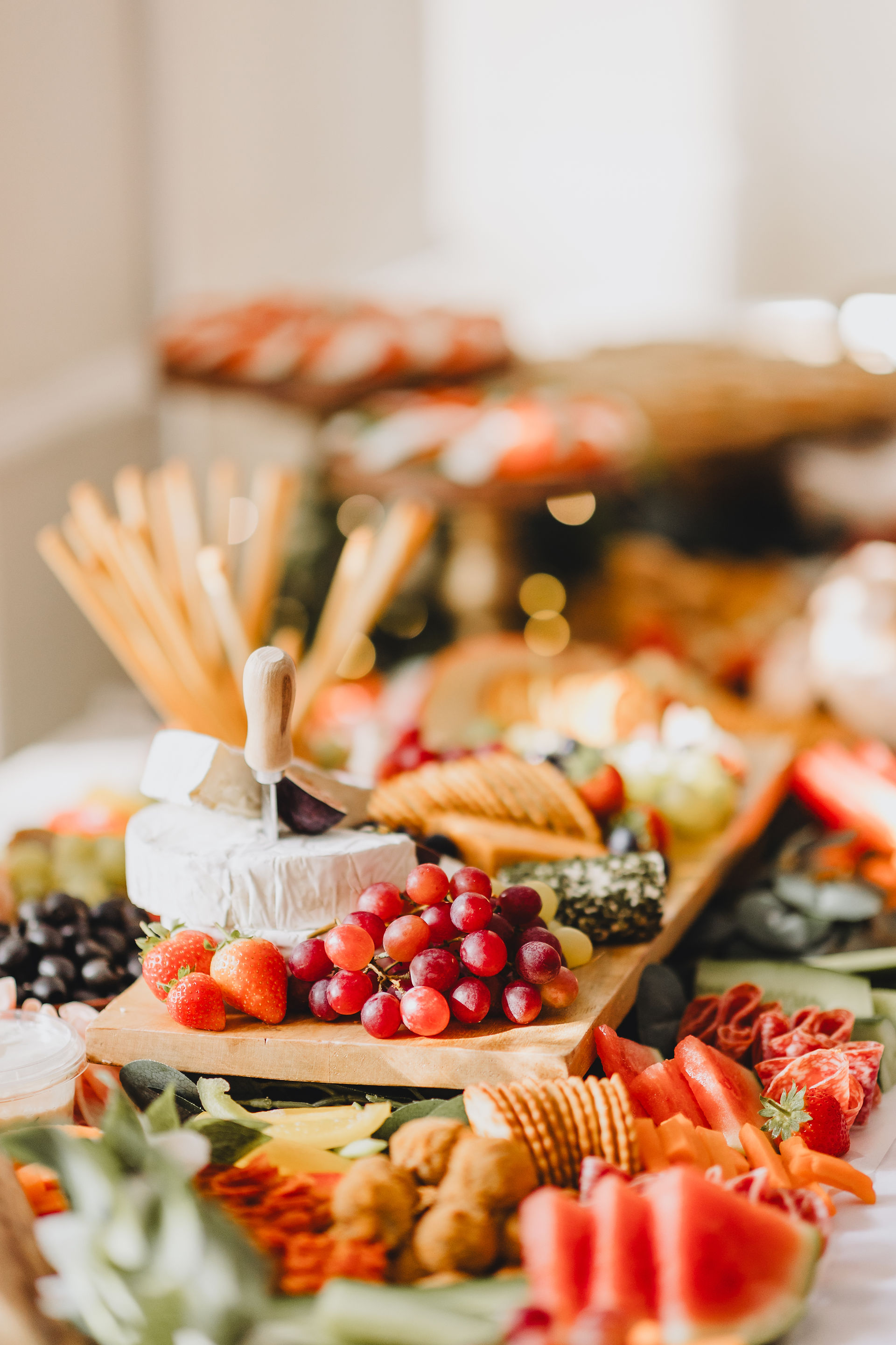 grazing table | summer wedding in Peterborough Cambridgeshire | Olivia Hill Photography