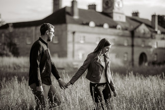 Couple engagement photoshoot in Cambridge