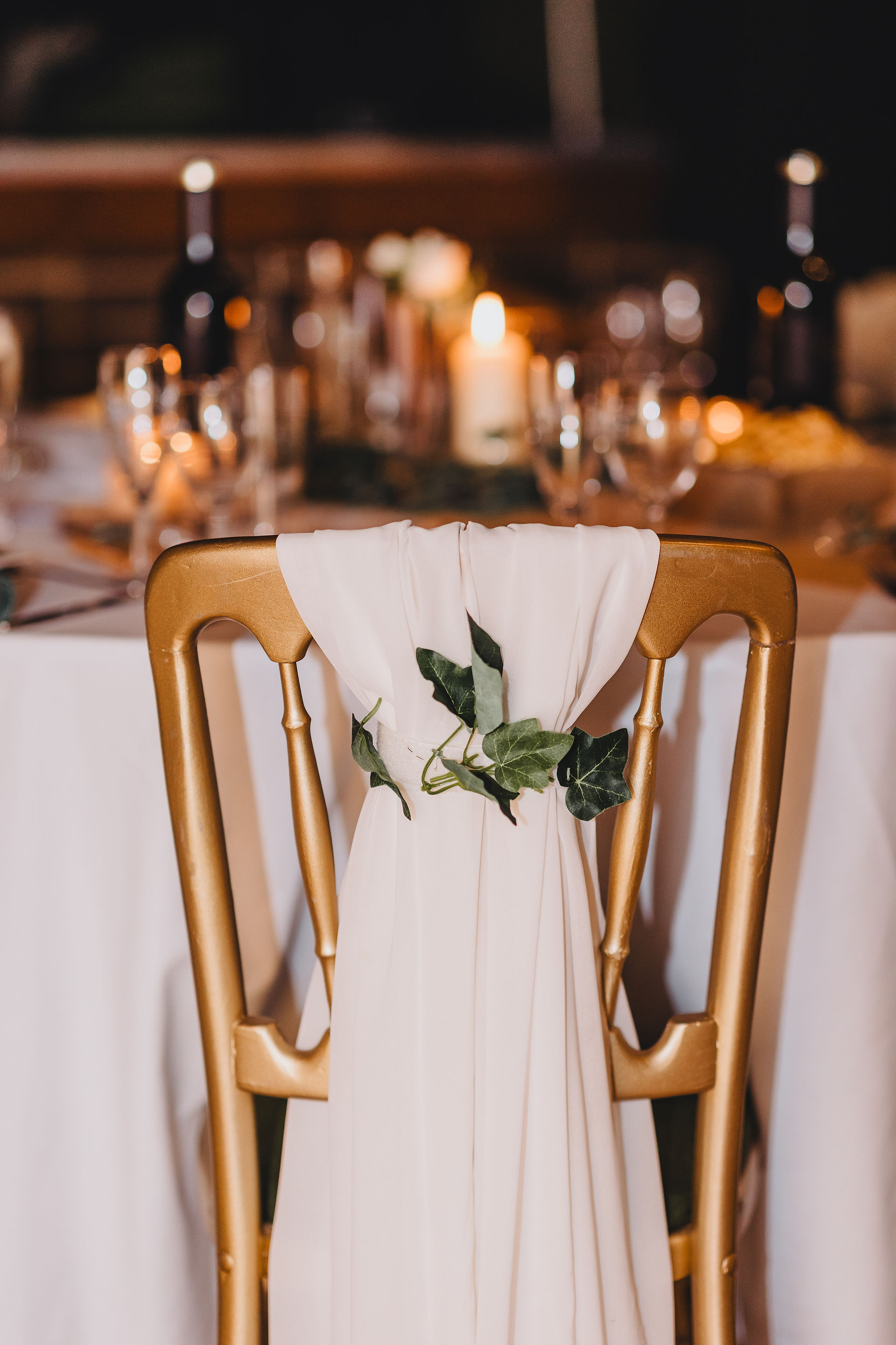 Wedding Reception | autumn winter wedding | Olivia Hill Photography